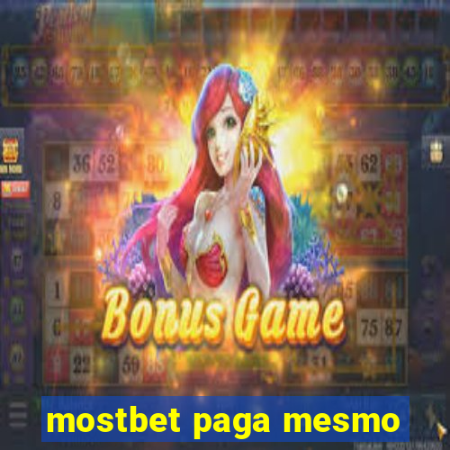 mostbet paga mesmo